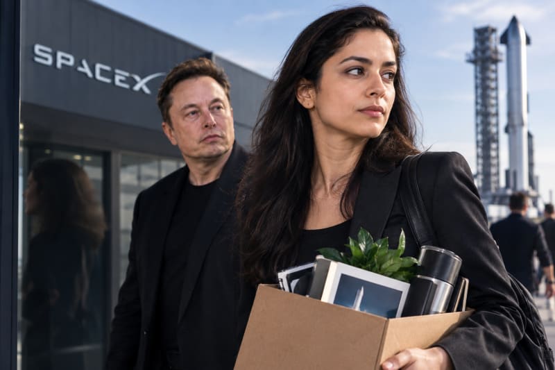 From Shiv-on to off: Musk’s half-Indian partner goes into ex space