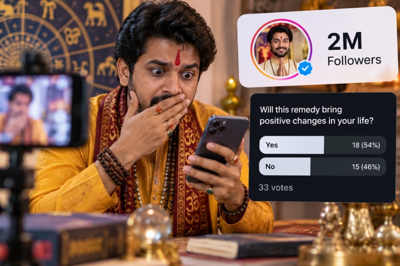 2 million followers, just 33 votes: Rajasthan astro-influencer’s poll shock