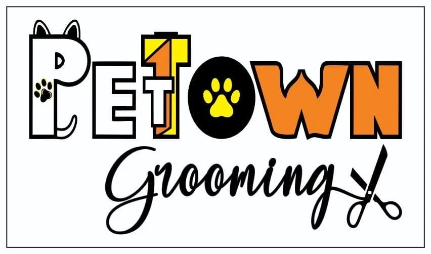 Pet Town Grooming Logo