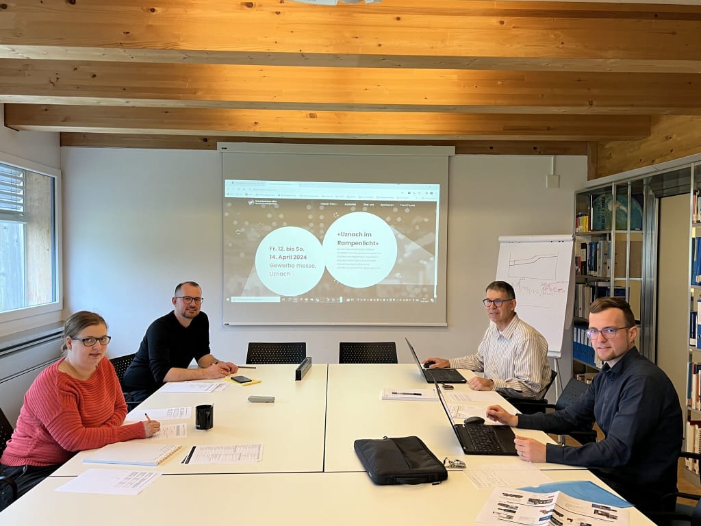 Gewerbemesse Uznach - Planung und Vorbereitung