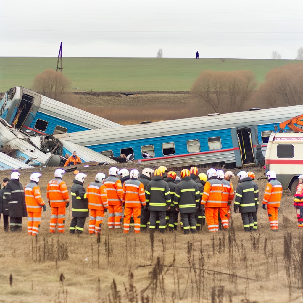 Chaos Unleashed: Deadly Bridge Collapses in Russia Trigger Horrific Train Derailments