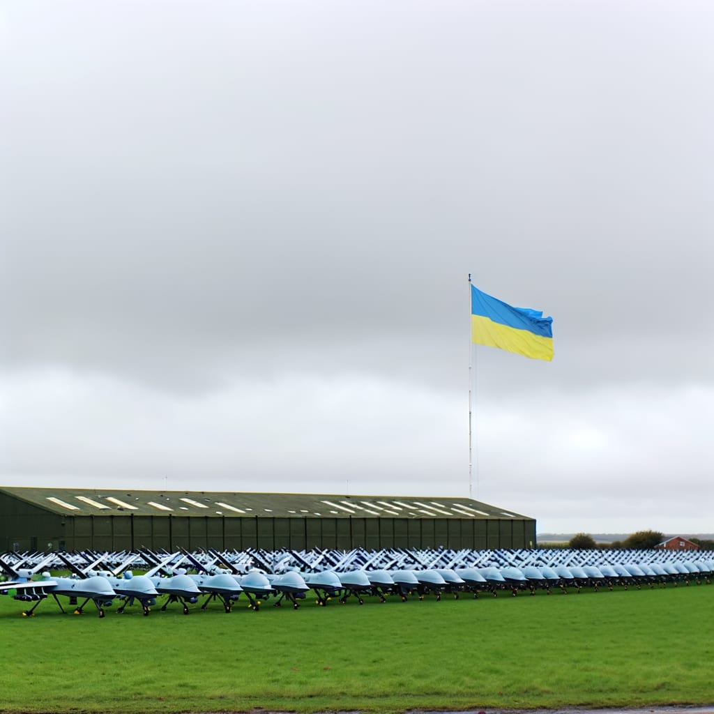 UK Steps Up the Game: 100,000 Drones for Ukraine in the Fight Against Russia