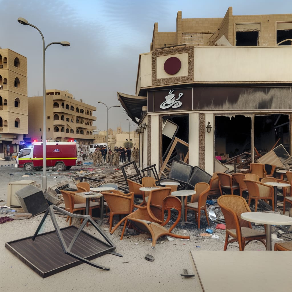 Deadly Bombshell: Israeli Airstrike on Popular Gaza Café Kills Dozens, Including Renowned Journalists