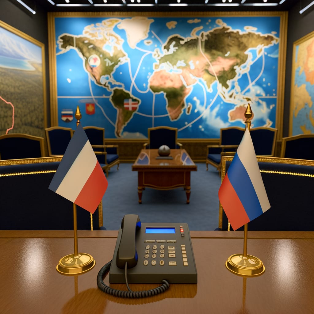 Ice Breaker: Macron and Putin's First Phone Call in Three Years Sparks Hope for Diplomatic Resolutions