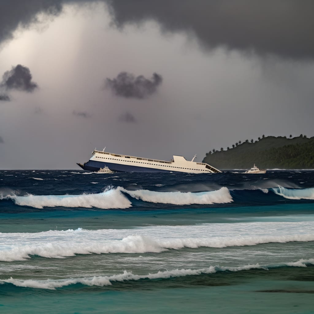 Tragedy Strikes as Ferry Capsizes in Indonesia: Scores Missing in Rough Seas