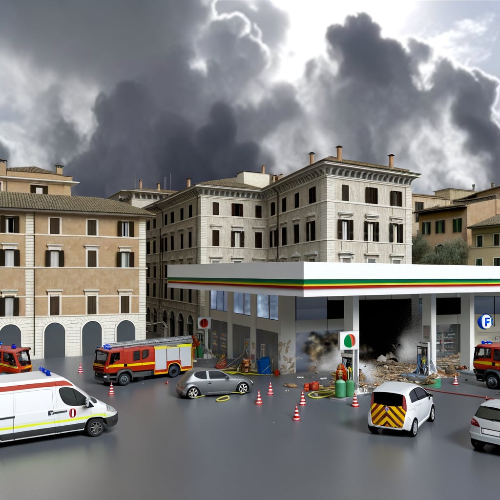 Rome Rocked by Massive Gas Station Explosion