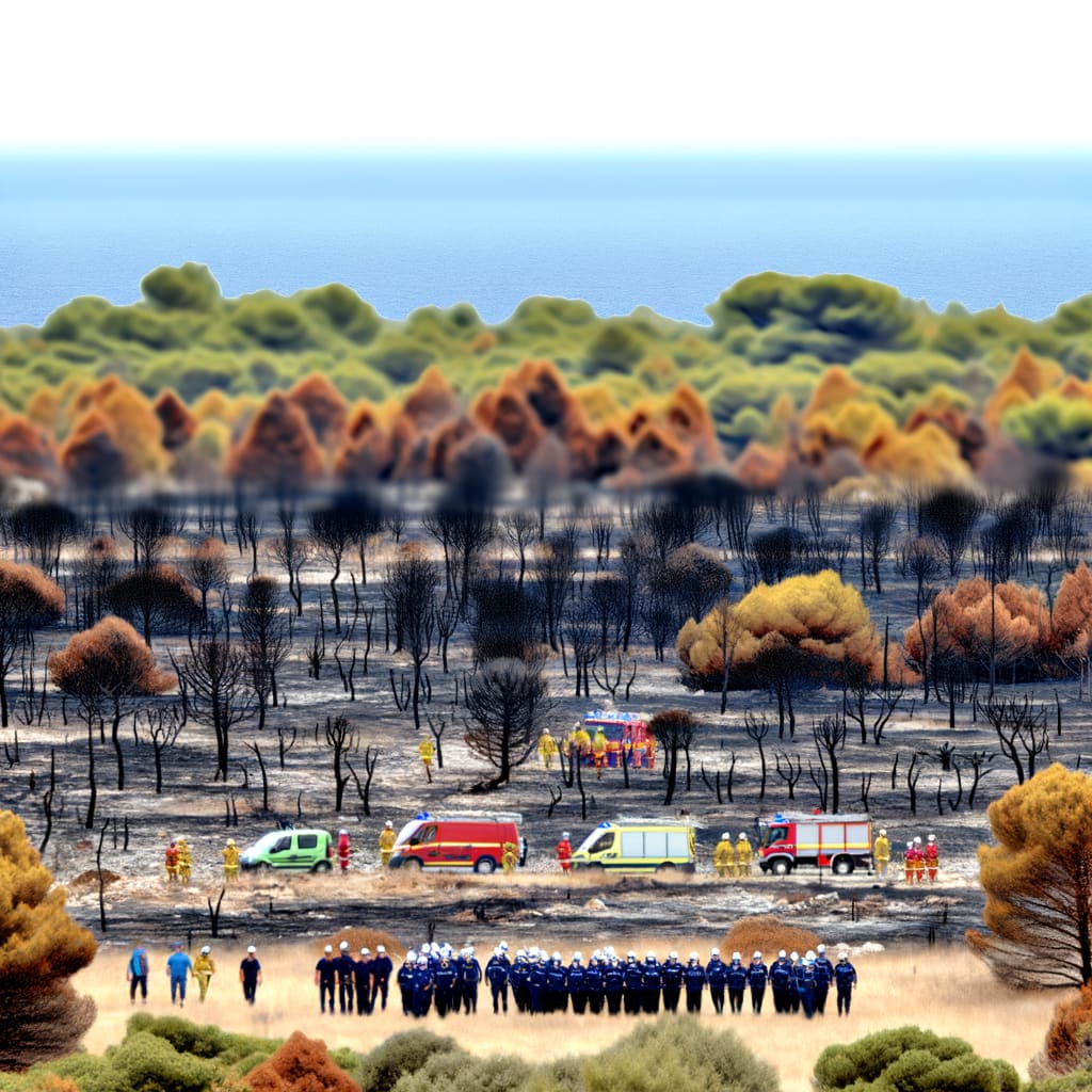 Iberian Inferno: Spain and Portugal Battle Deadly Wildfires in Extreme Heatwave