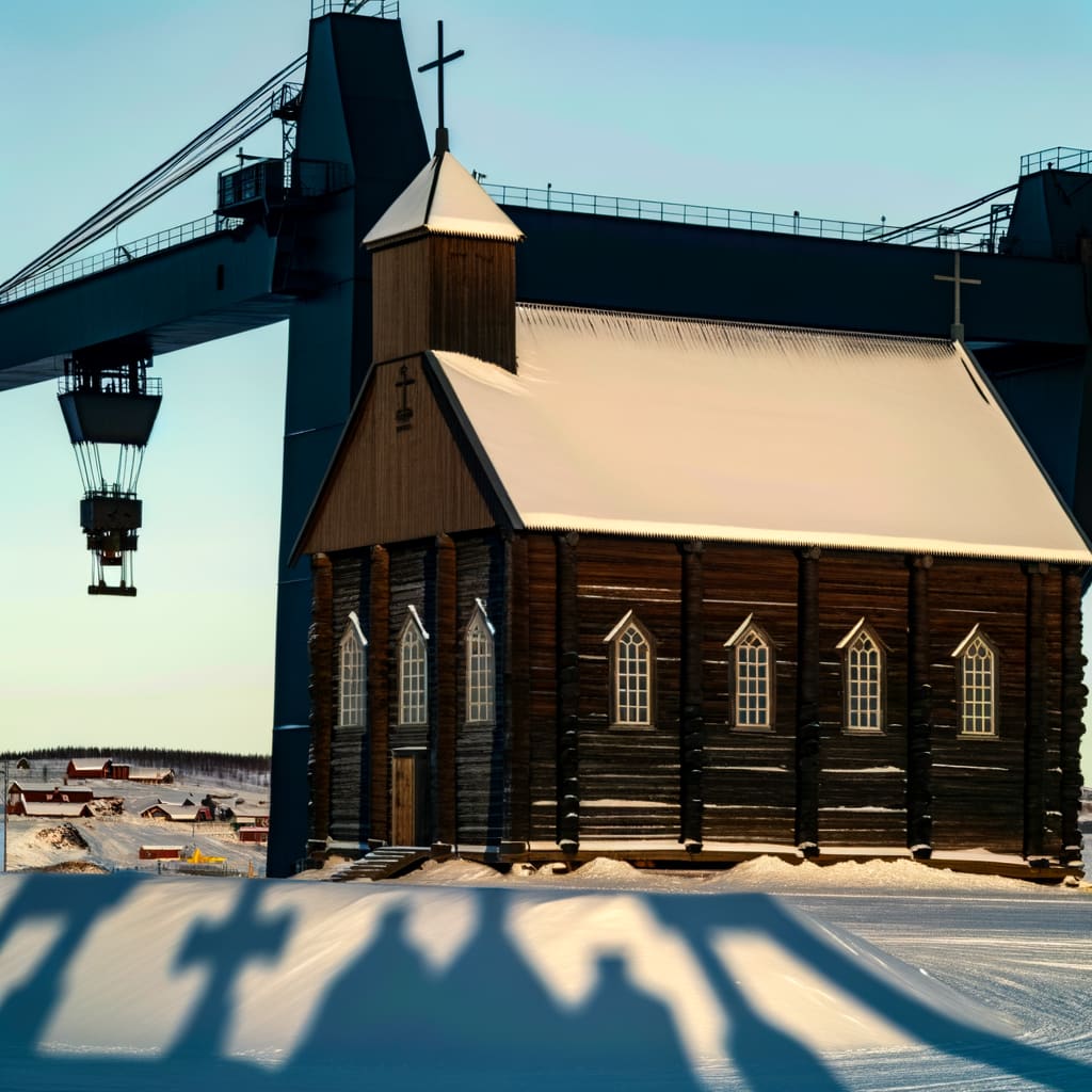 Saving History: Century-Old Swedish Church Rolls to Safety Amid Mining Expansion