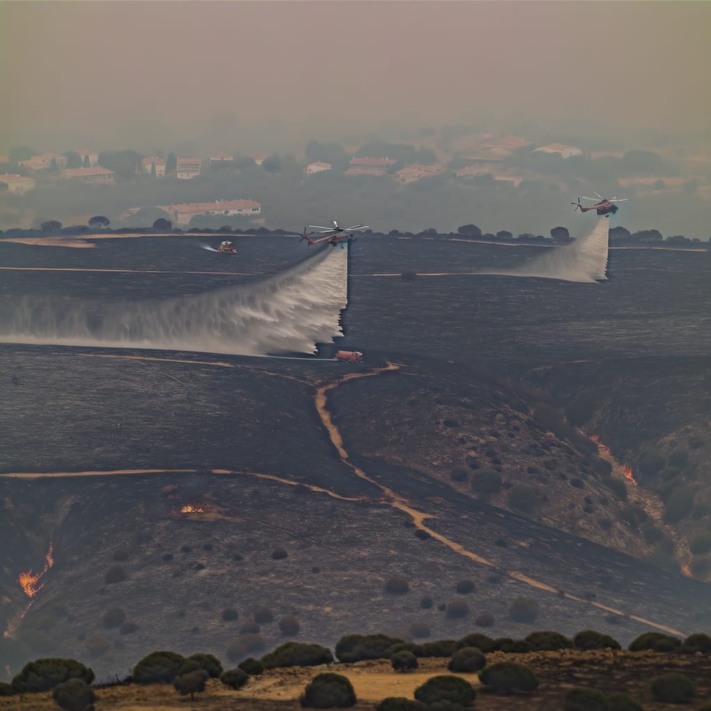 Spain and Portugal in Flames: Record-Breaking Wildfires Signal Climate Crisis
