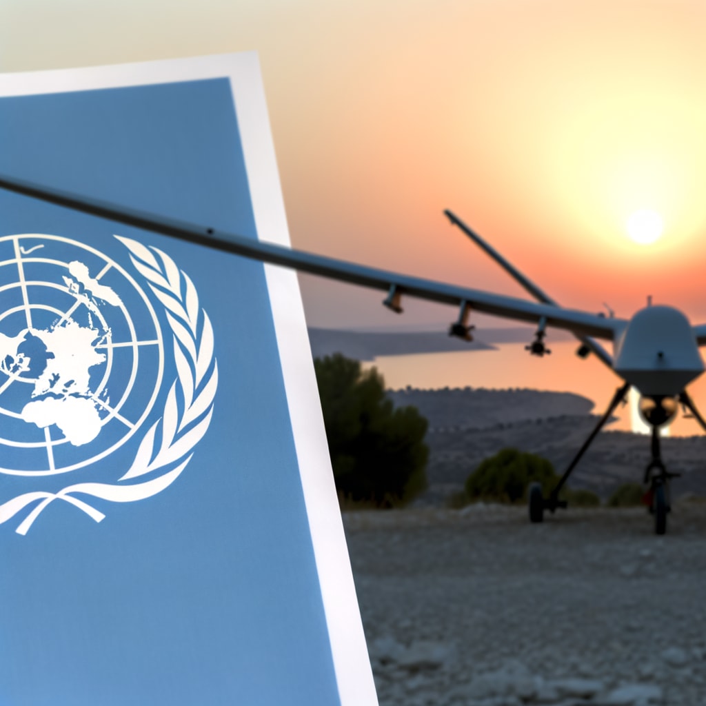 Israel's Drone Attack Near UN Peacekeepers in Lebanon Sparks Global Outrage