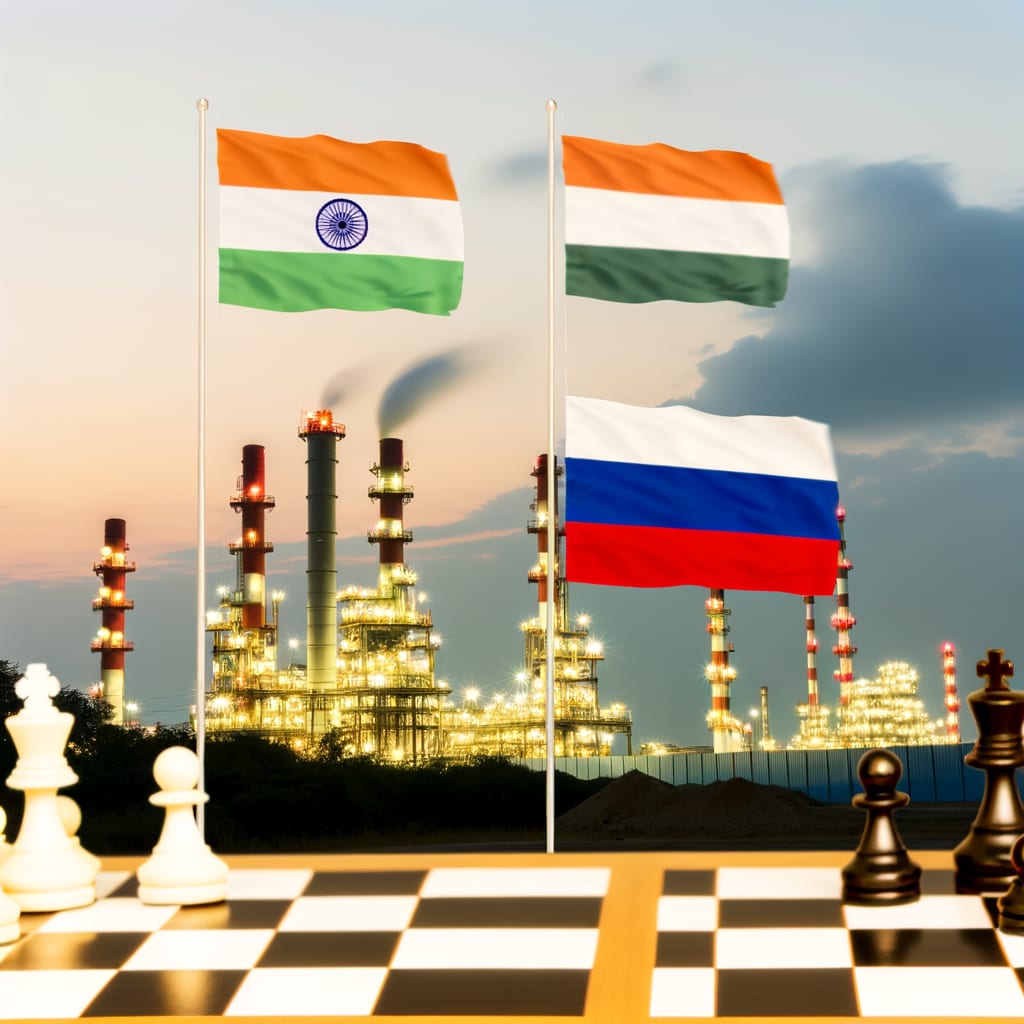 India's Diplomatic Dance: Navigating the Global Stage Amid China-US Rivalry and Russian Oil Trade