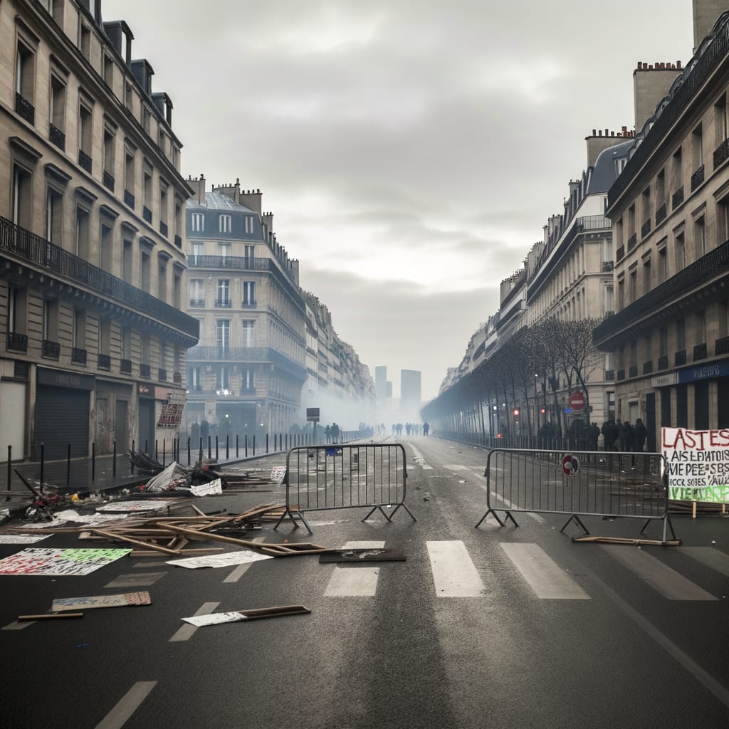France in Flames: 'Block Everything' Protests Spark Chaos and Mass Arrests Across the Nation