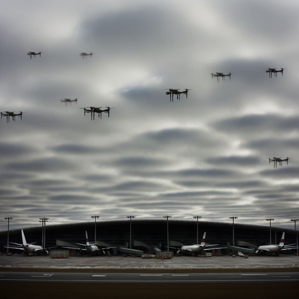 Mystery Drones Over Nordic Airports Spark International Tensions