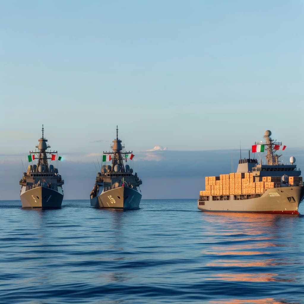 Unprecedented Move: Italy and Spain Deploy Naval Forces to Shield Gaza Aid Flotilla from Drone Strikes