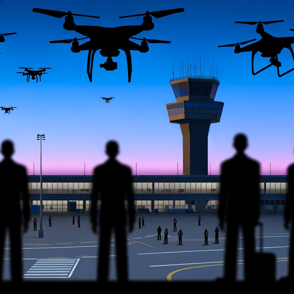Mysterious Nighttime Drones Shut Down Denmark's Airports in Systemic Hybrid Attack