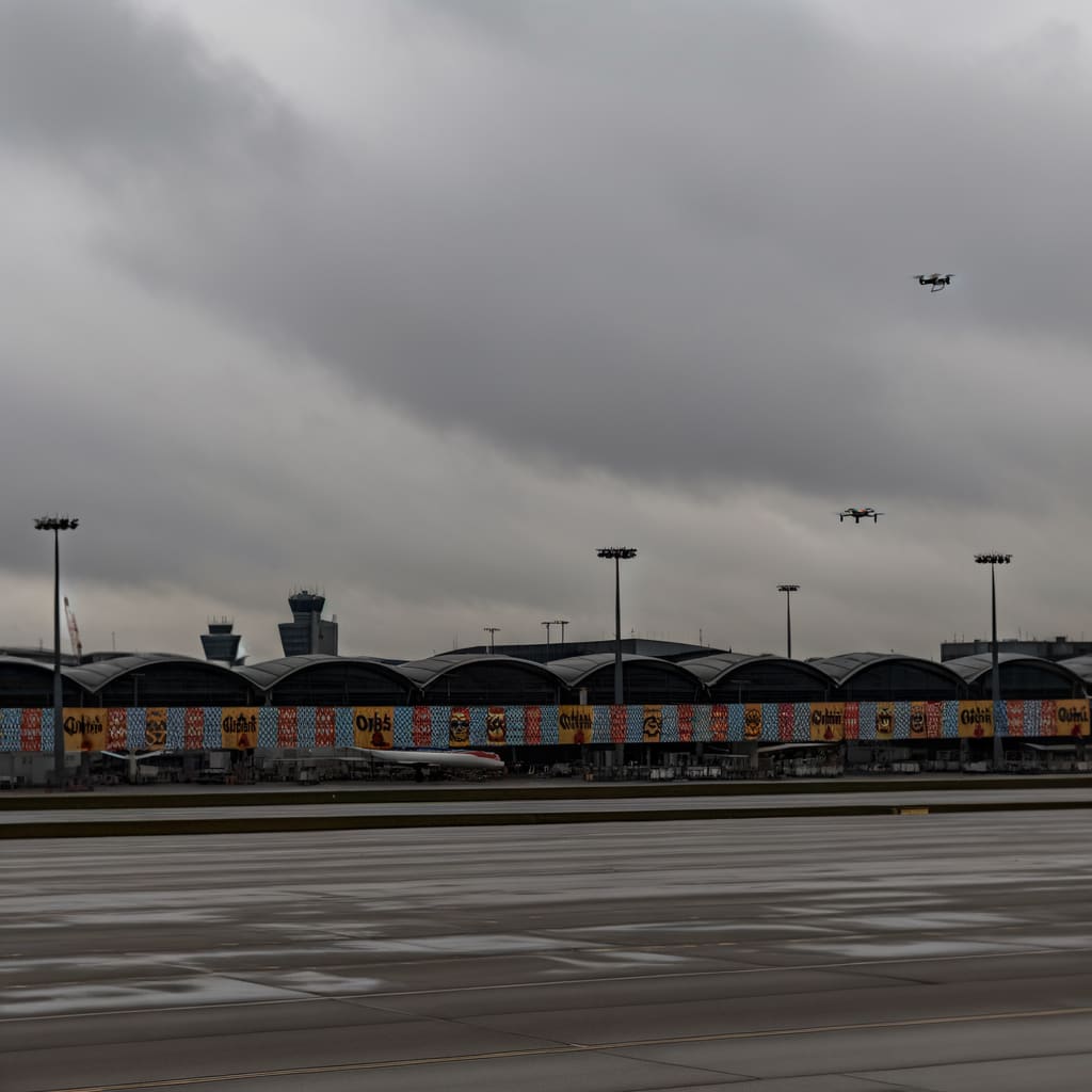 Drone Drama: Munich Airport Grounded Twice Amid Oktoberfest Celebrations