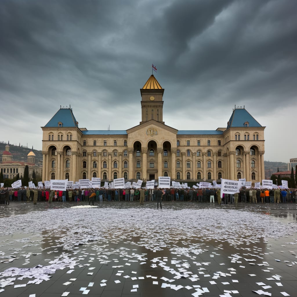 Georgia on the Brink: Disputed Elections Ignite Violent Protests and Palace Siege