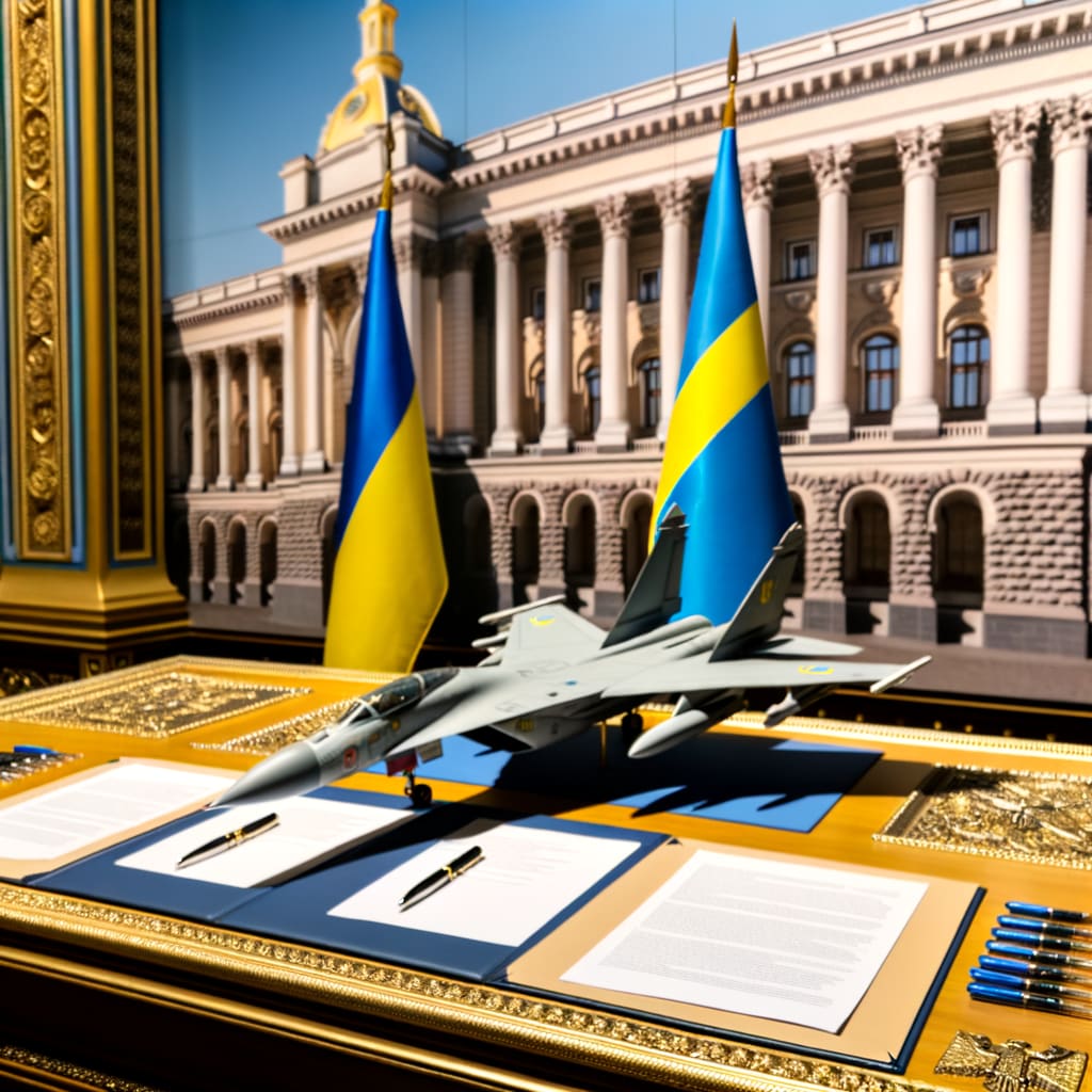 Ukraine Takes Flight: Major Defense Pact with Sweden Set to Revolutionize Ukrainian Air Force
