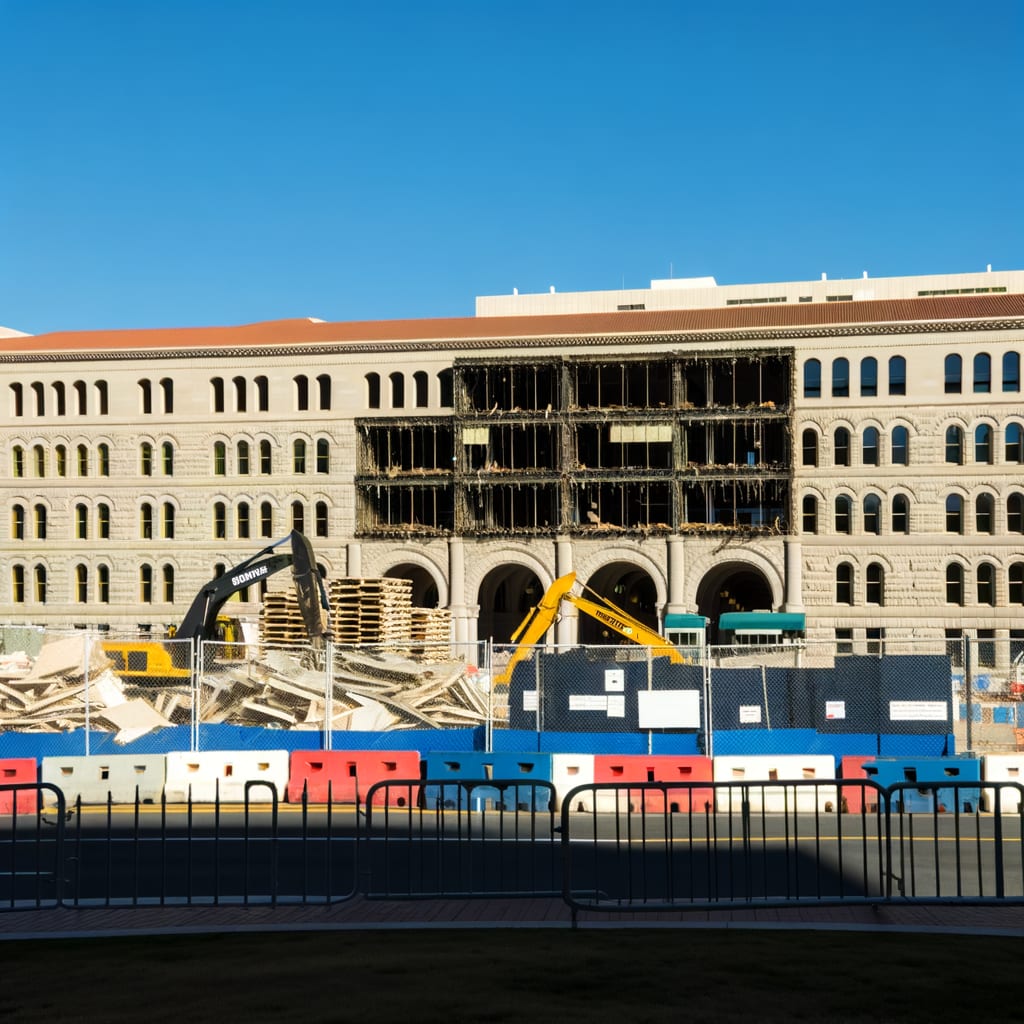 Trump's East Wing Wipeout: Presidential Mansion's Historic Wing Demolished for Ballroom