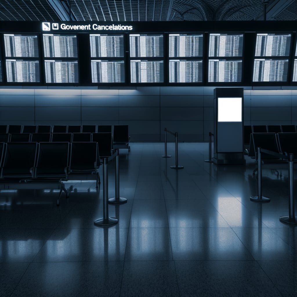 Sky-High Chaos: How the Government Shutdown is Grounding America's Flights