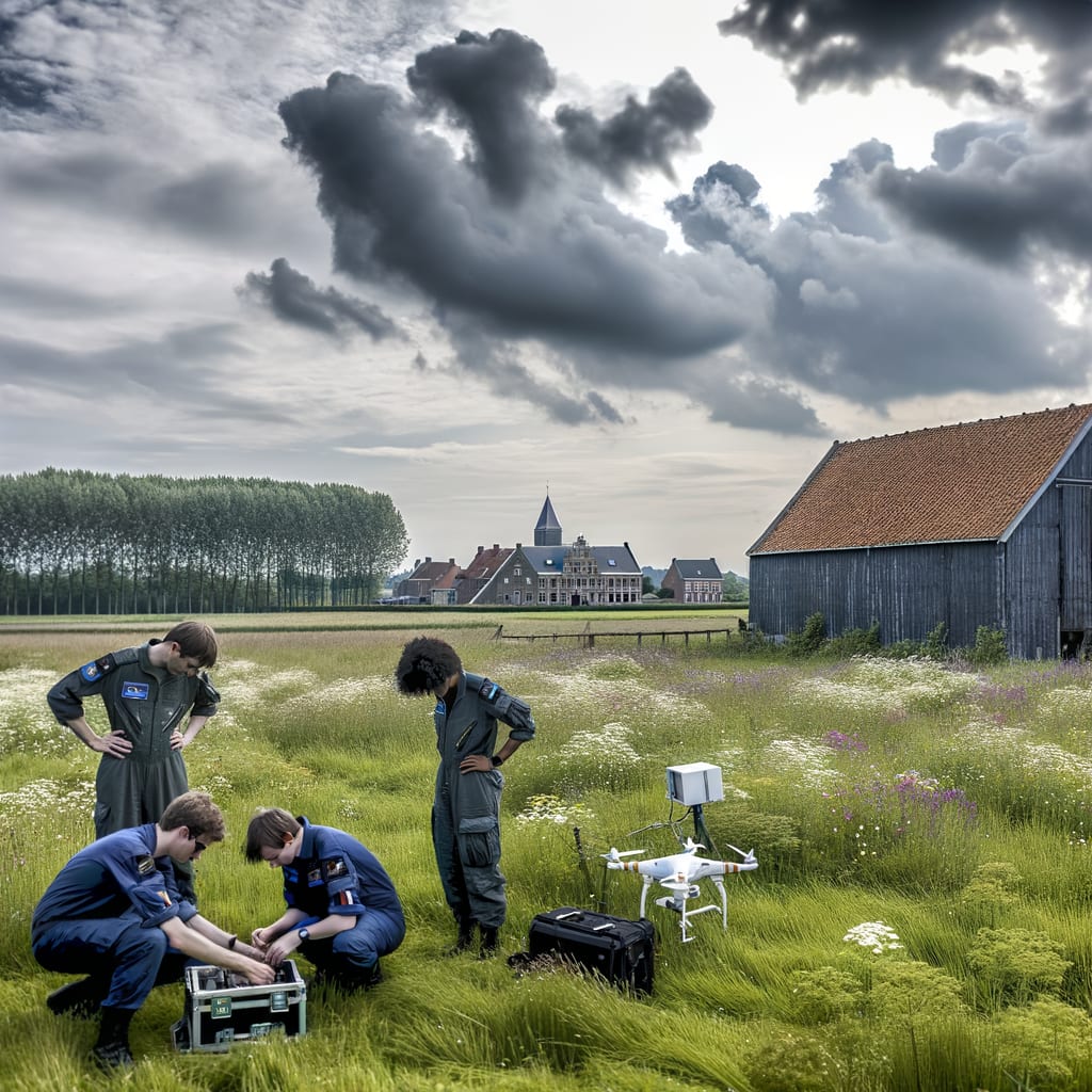 Mystery Drones Over Belgium Spark International Response: UK Military Steps In!