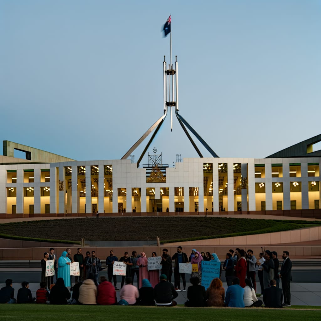 Hanson's Burqa Stunt Ignites National Debate: Racism or Security Concern?