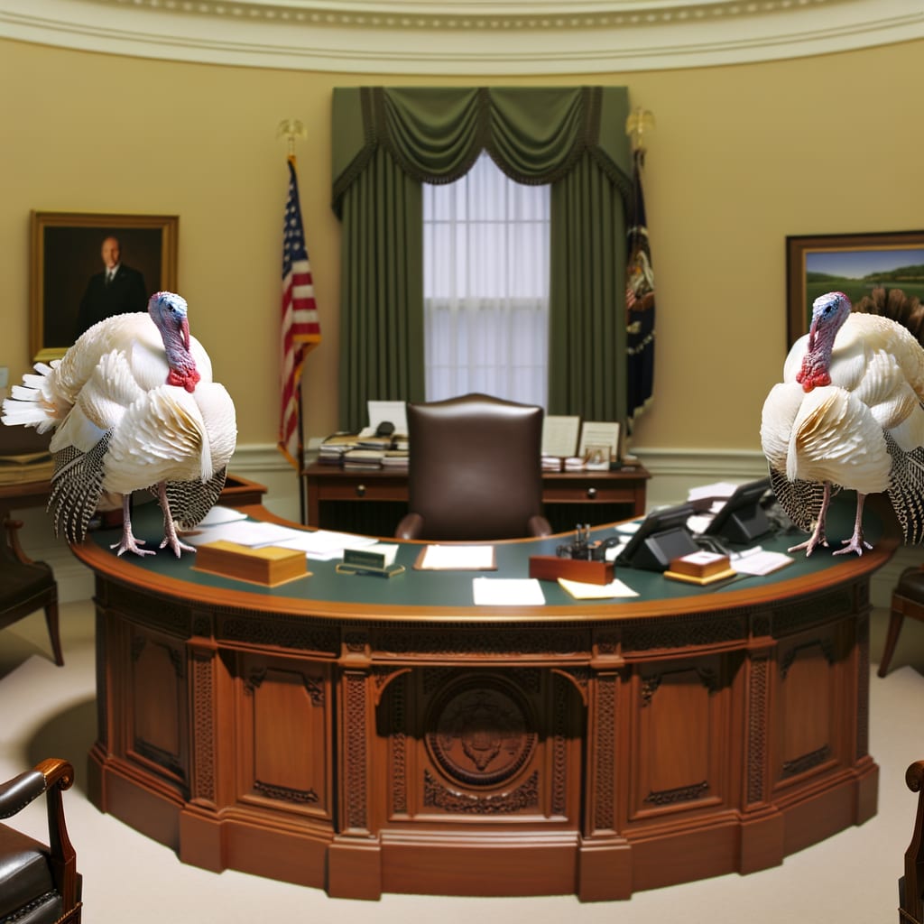 Trump's Thanksgiving Turkey Pardon Takes a Political Turn