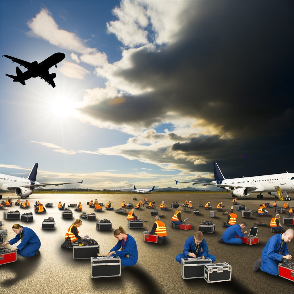 Solar Storm Alert: Airbus Grounds Thousands of Planes Amid Fears of Solar Radiation Damage!