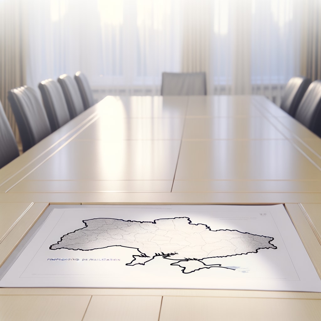 US Sparks Debate with Controversial Proposal for Demilitarized Zone in Ukraine