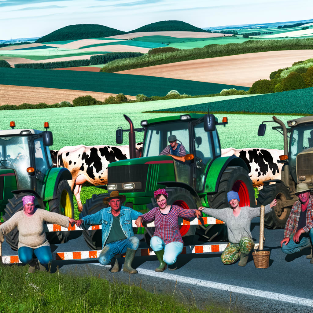 Battle in the Fields: European Farmers Rise Against EU-Mercosur Deal Amidst Livestock Disease Crisis