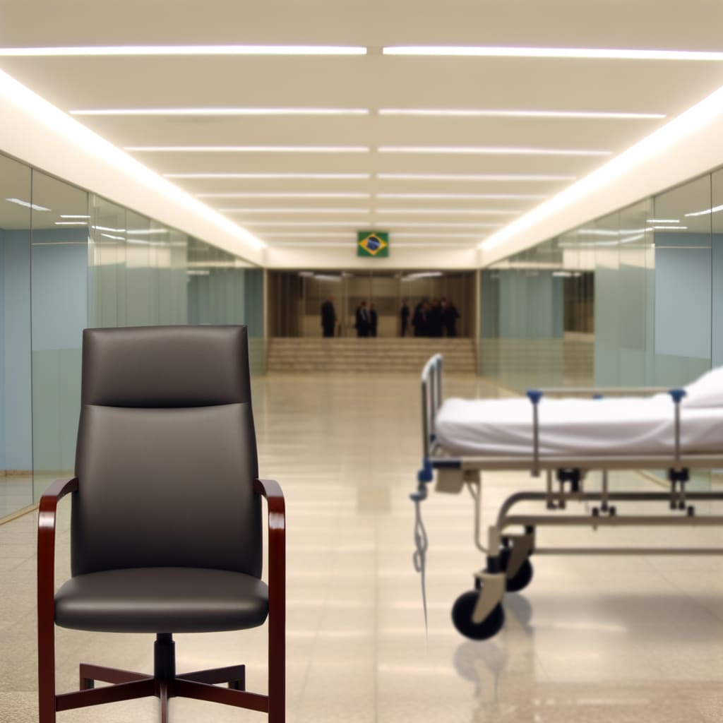 From Hospital Bed and Behind Bars: Jair Bolsonaro Backs Son's Presidential Bid!