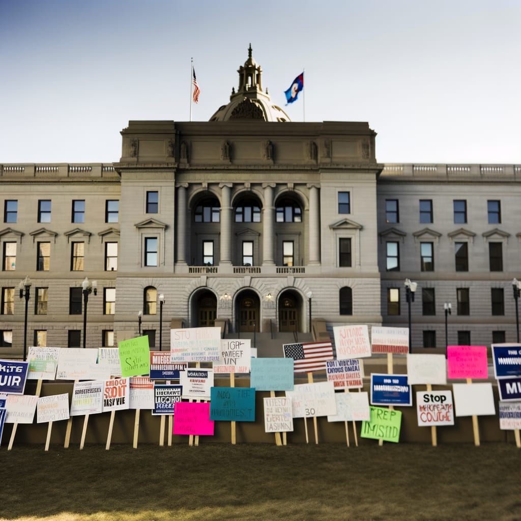 Battle Lines Drawn: Minnesota Sues Trump Administration Over Immigration Surge Amid Tensions and Protests