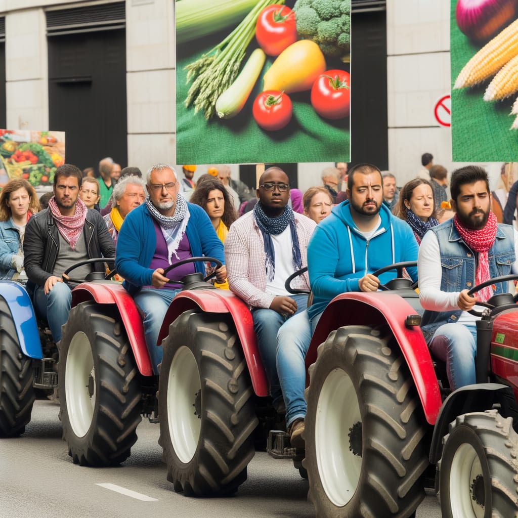 Tractors Take Over Cities: European Farmers Rise in Revolt Against EU-Mercosur Agreement