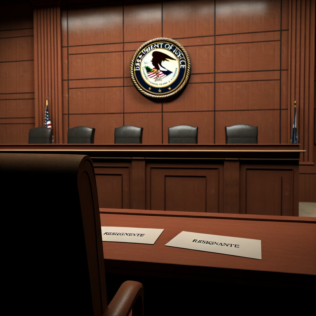 Unrest in the Justice Department: Mass Resignations Follow Controversial ICE Shooting Case