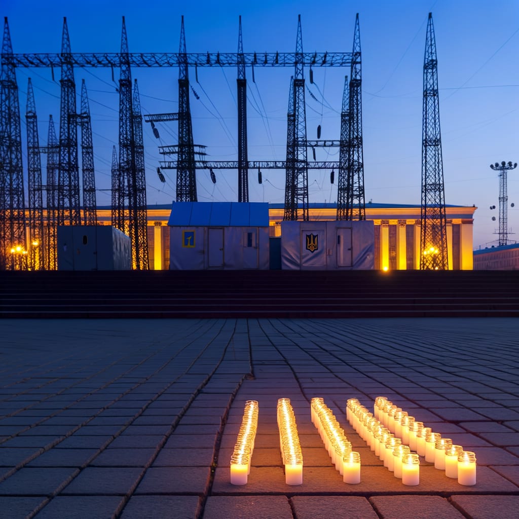 War in Ukraine Intensifies: Power Grid Under Attack as Casualties Mount