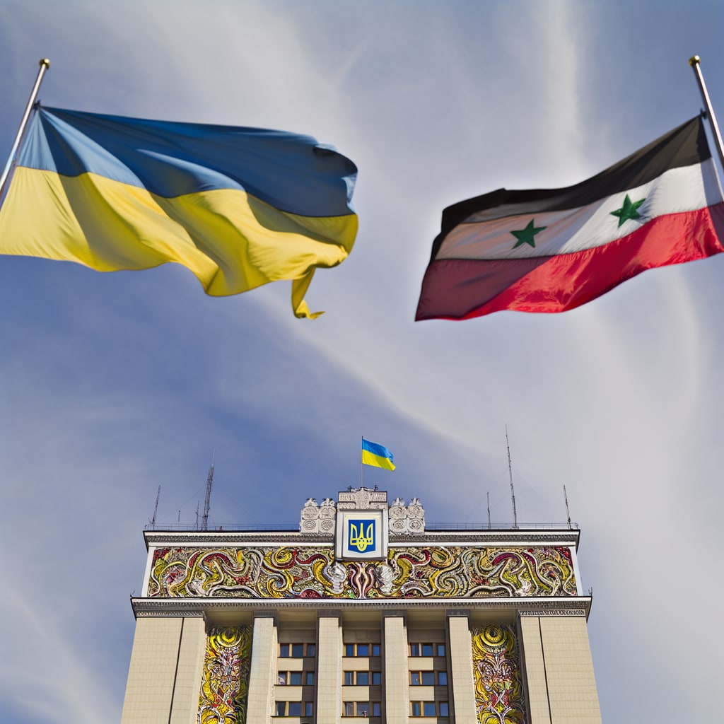 Zelensky's Diplomatic Triumph: Ukraine and Syria Forge Security Alliance Amid Middle East Conflict