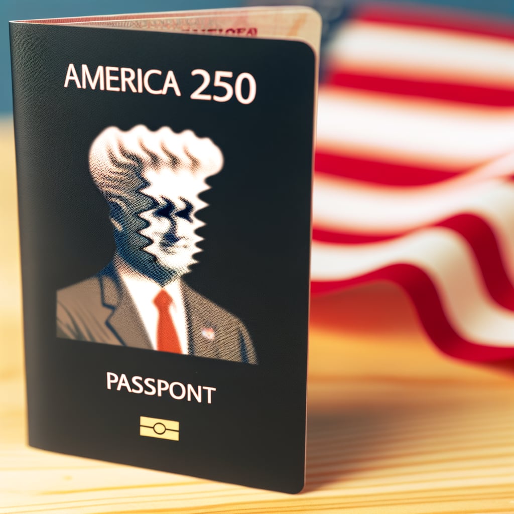 Celebrate 250 Years of Independence with Trump's Face in Your Passport!