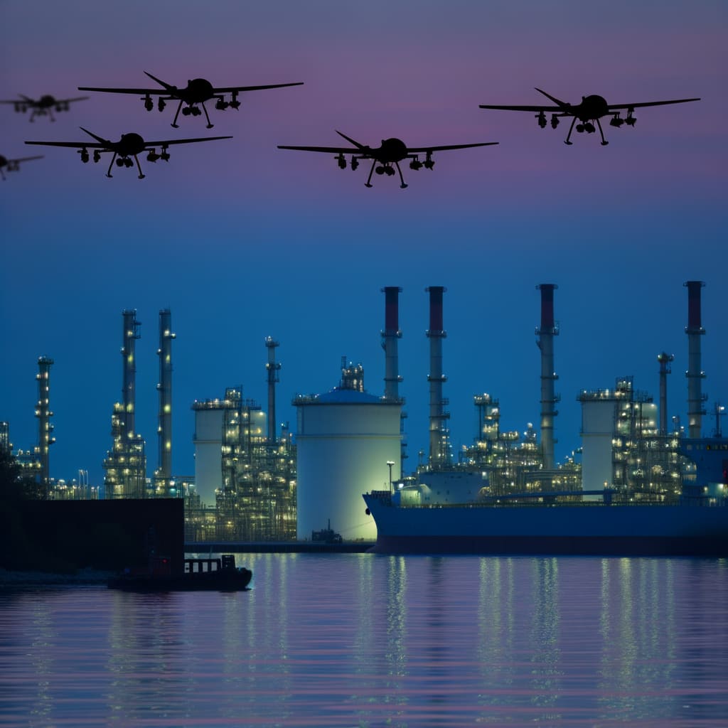 Ukraine's 'Oil War': Drones Set Russian Oil Tanks and Shadow Fleet Ablaze