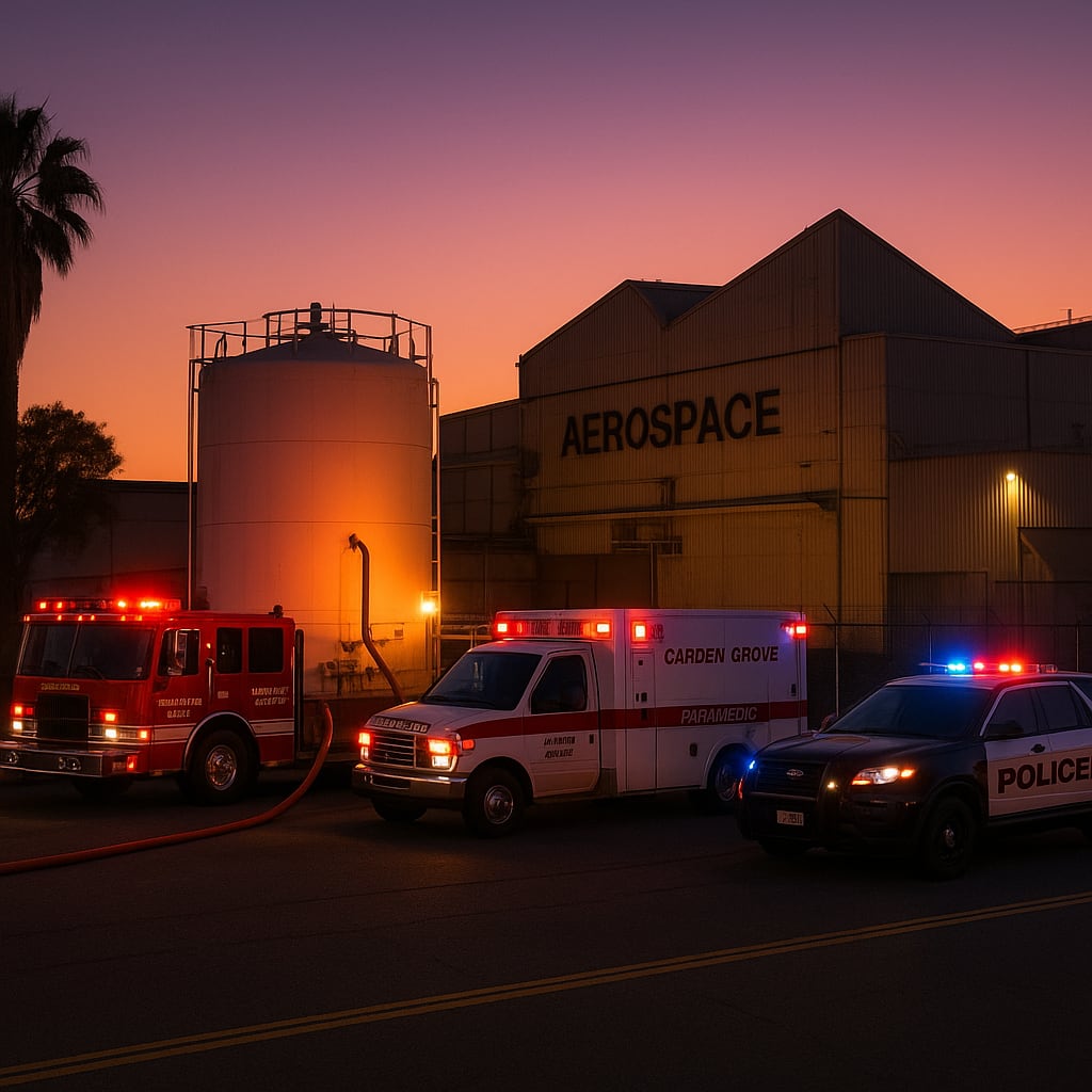 Ticking Time Bomb: Overheating Chemical Tank Sparks Mass Evacuation in California