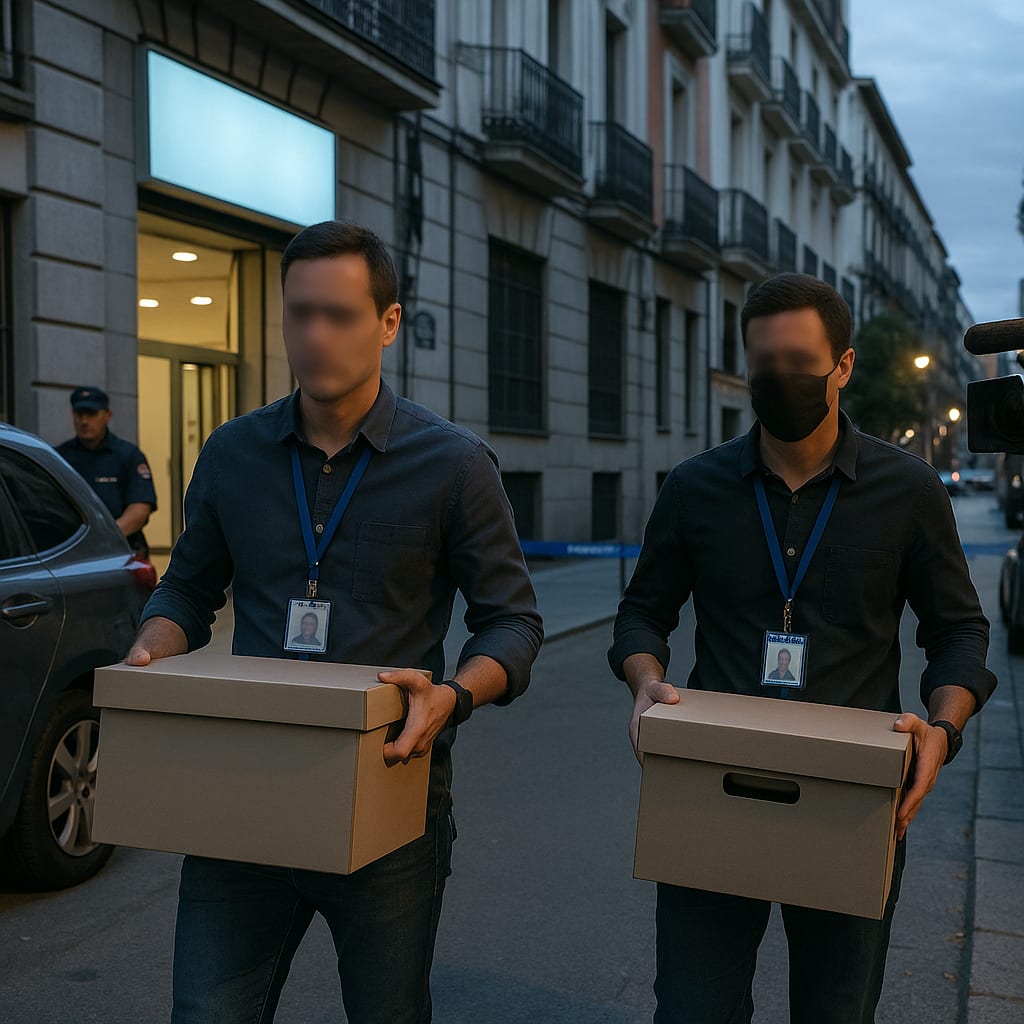 Spanish ruling party HQ raided as graft probe widens
