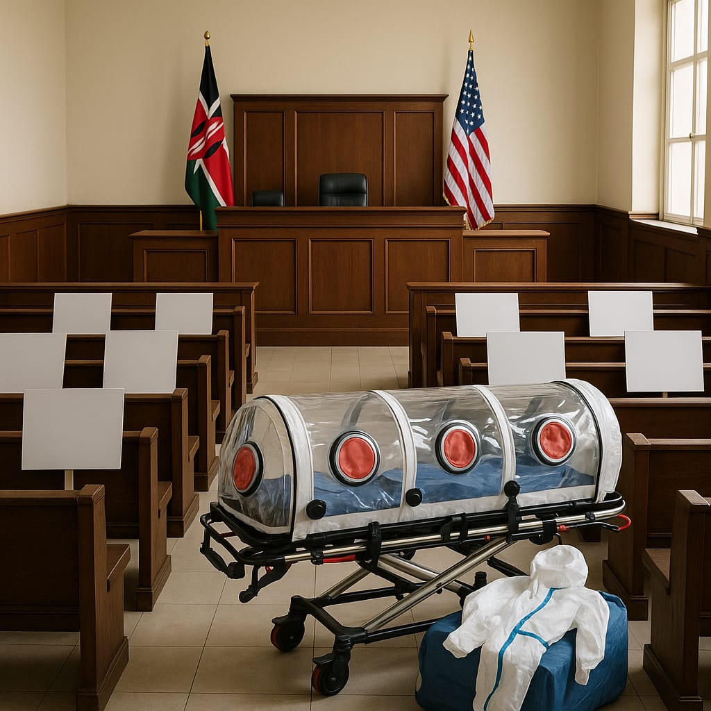 A US Ebola quarantine plan in Kenya sparks court orders, street clashes and a sovereignty backlash