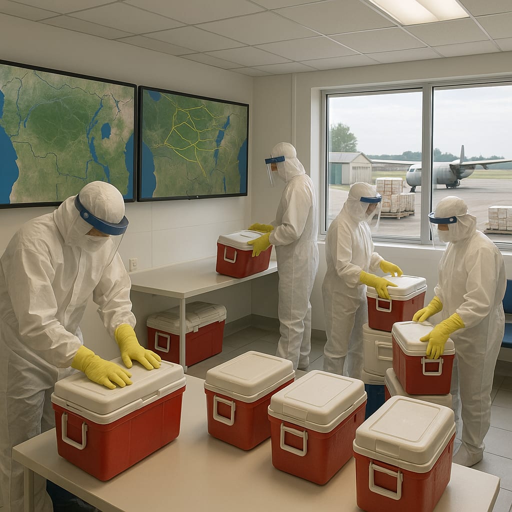 Ebola’s head start in eastern Congo is colliding with conflict—and panic is spilling across borders