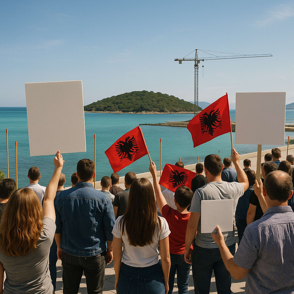 A Trump-linked resort plan is igniting Albania’s biggest coastline fight in years