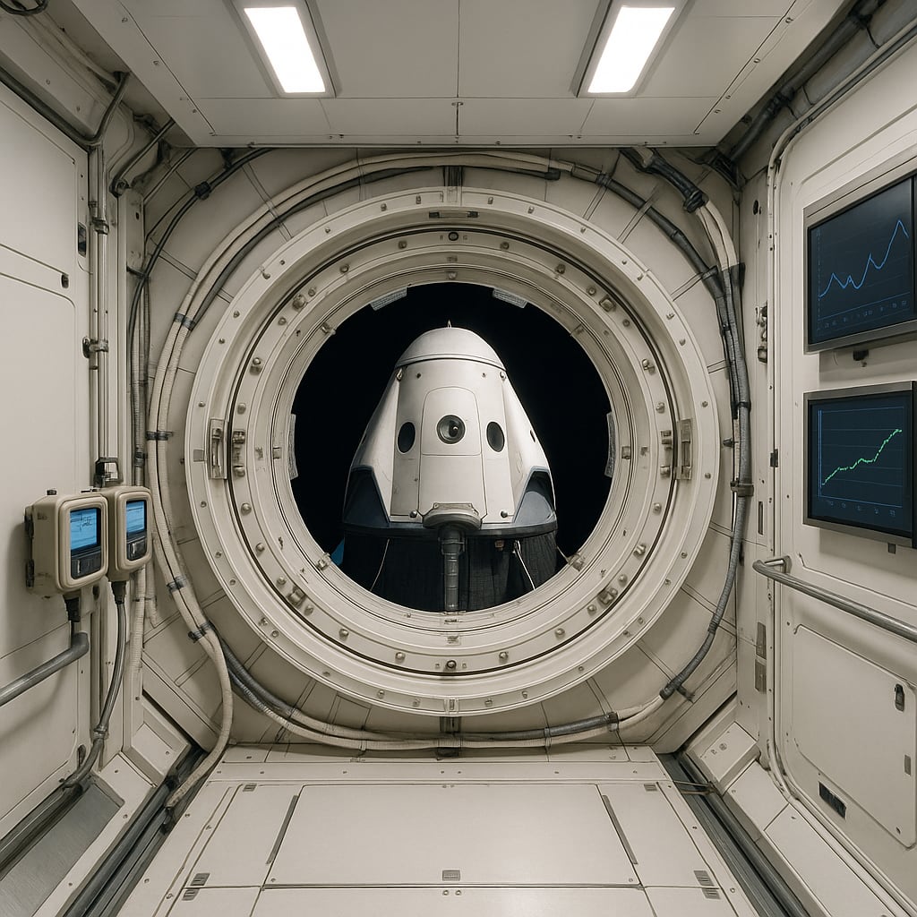 Emergency prep meets calm reassurances after ISS air leak