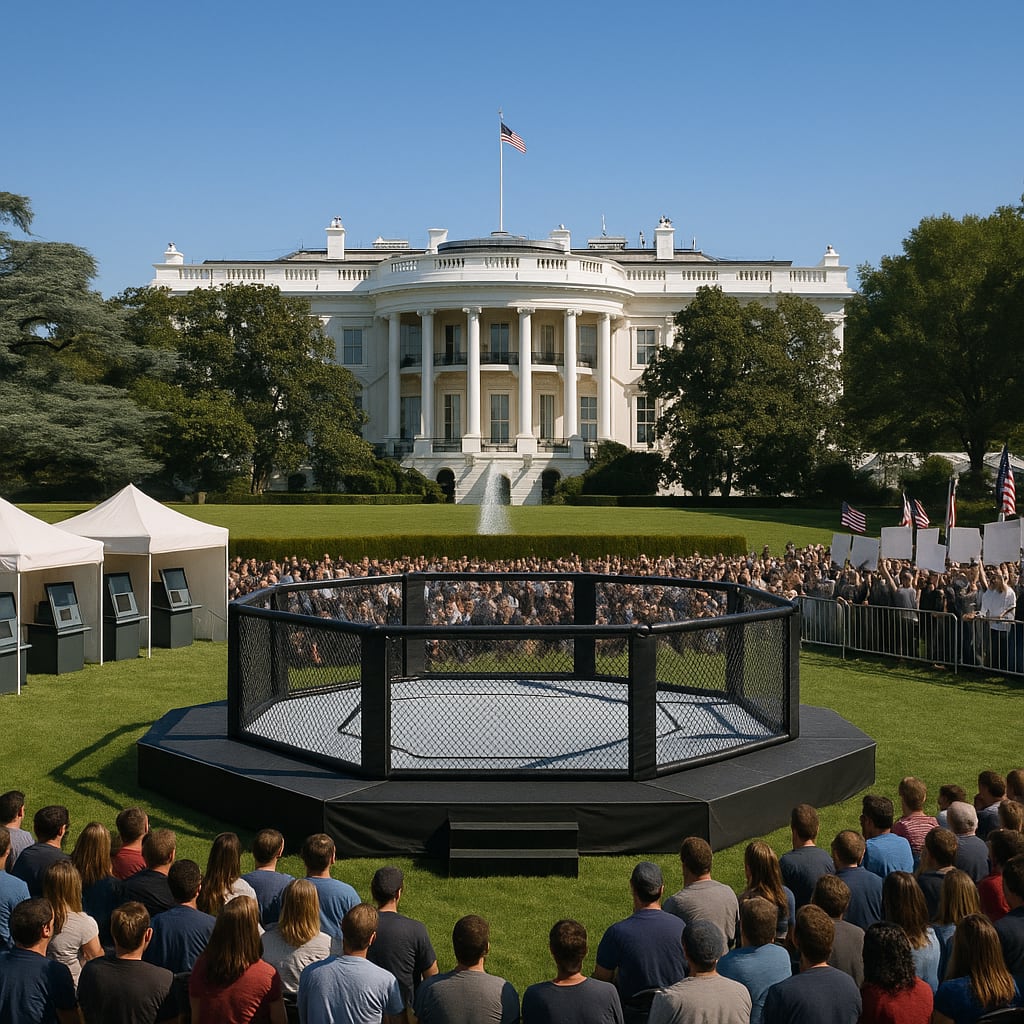Legally cleared, ethically unsettled: UFC anchors White House festivities