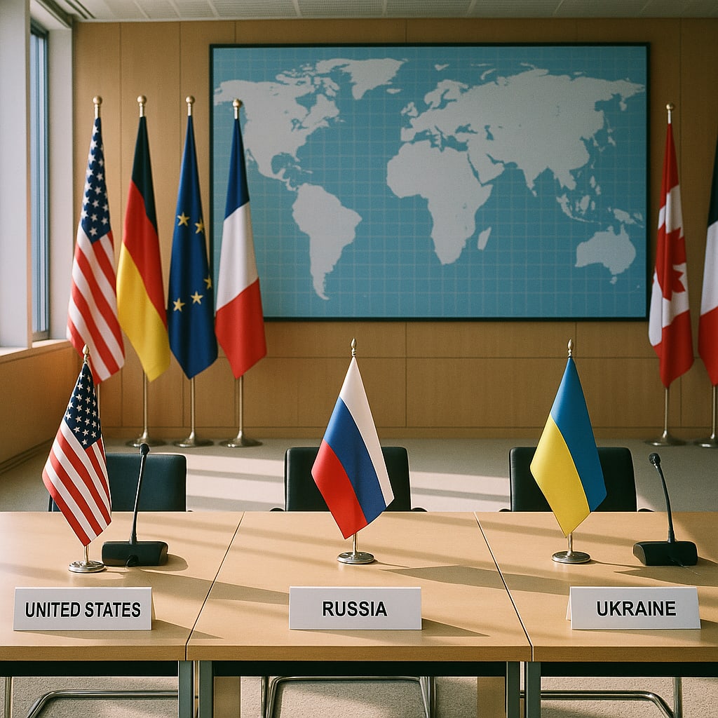 Kremlin-claimed momentum or summit mirage? Back-channels meet Evian optics