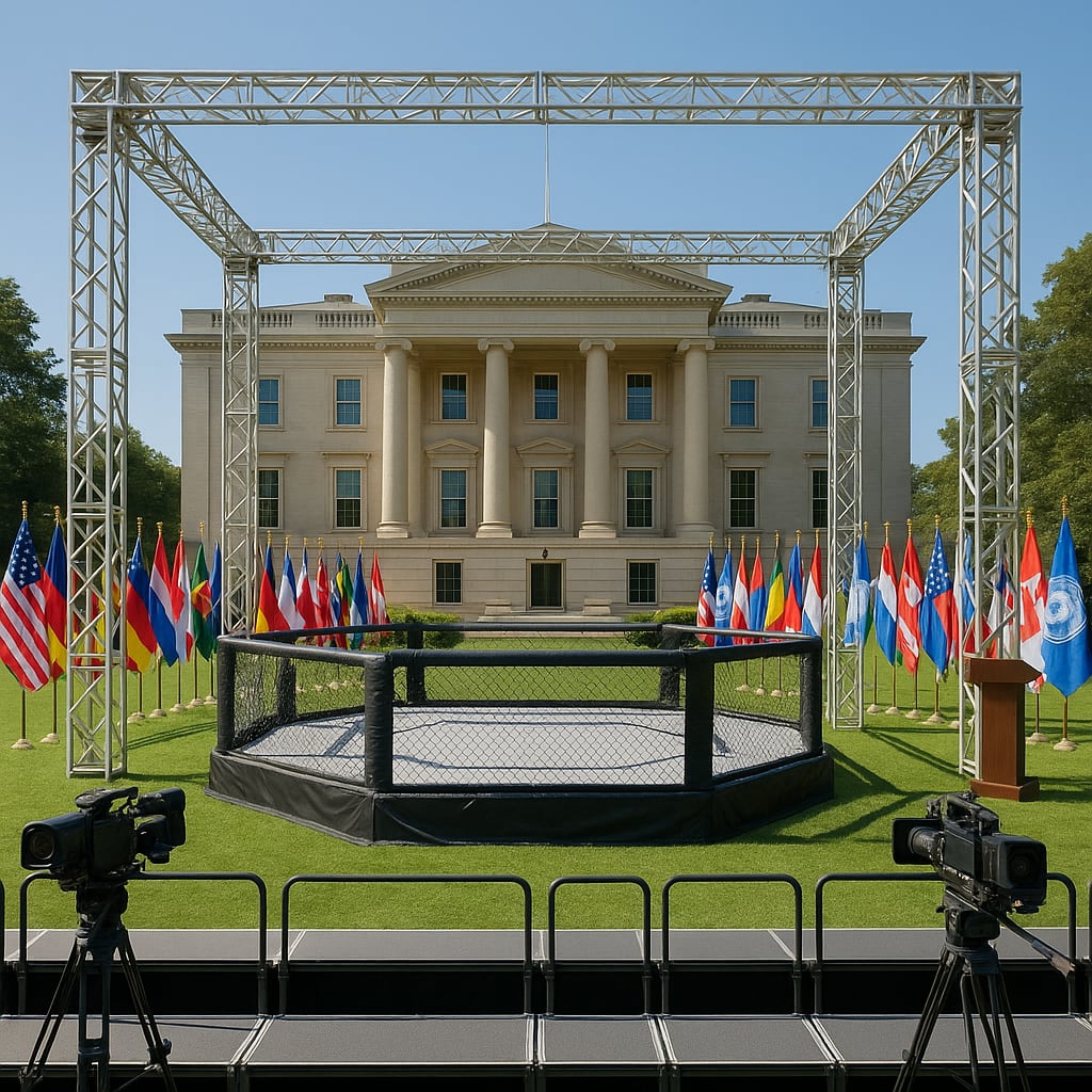 Spectacle or statecraft: White House UFC collides with Iran deal