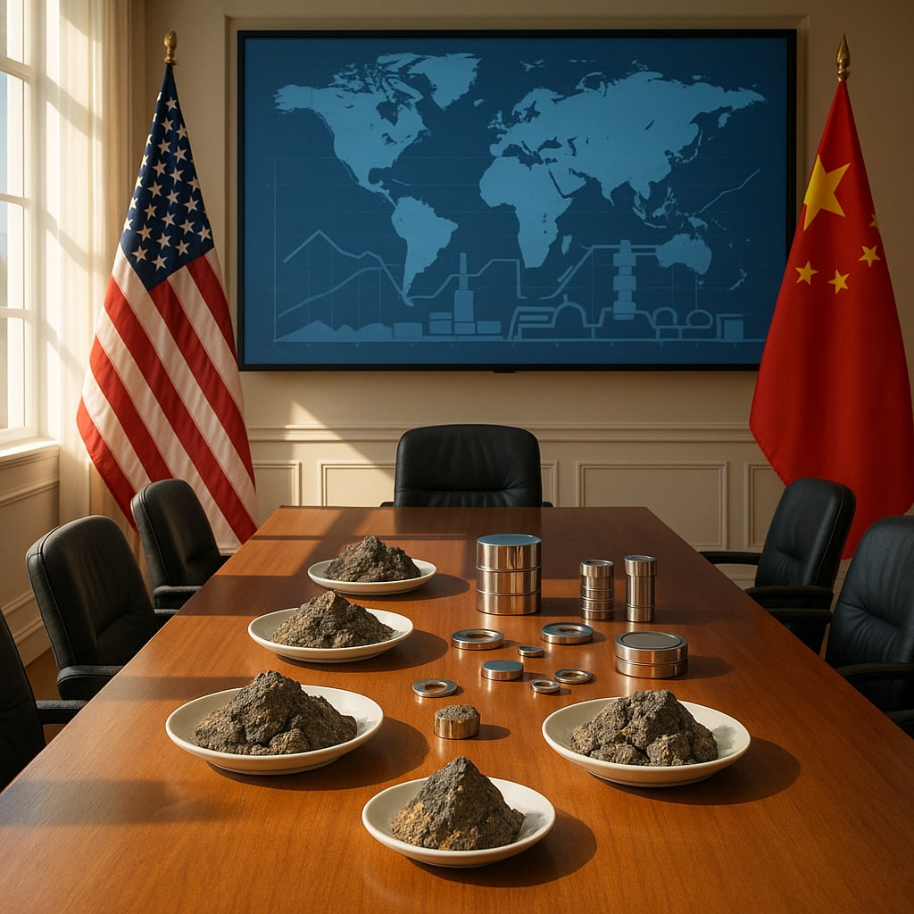 Export controls pit a fragile truce against U.S. magnet timelines