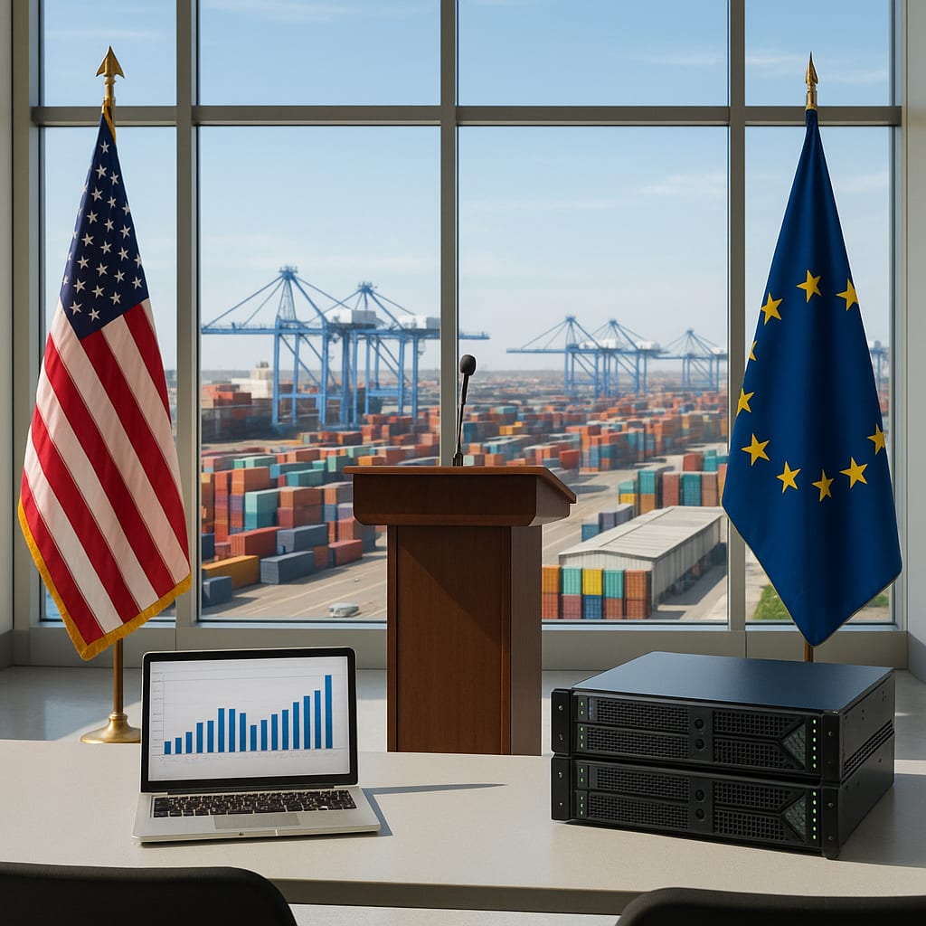 A 100% tariff vow collides with a 15% trade cap