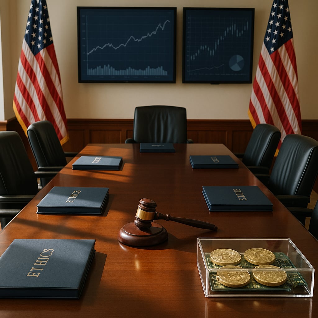 Policy push or personal windfall? Crypto profits test presidential norms